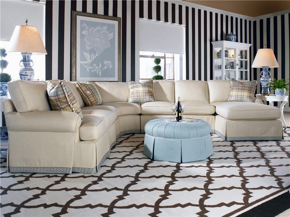 Century 2000 Eight Step Custom 2021+2x20+73+62 Customizable Modular Sectional Sofa Baer's